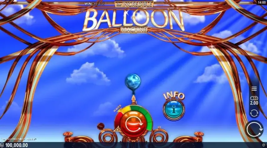 Incredible Balloon Machine slot screenshot 