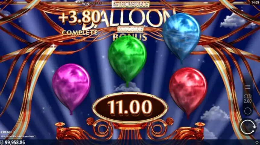 Incredible Balloon Machine slot screenshot 7