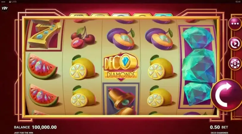 Deco Diamonds slot screenshot