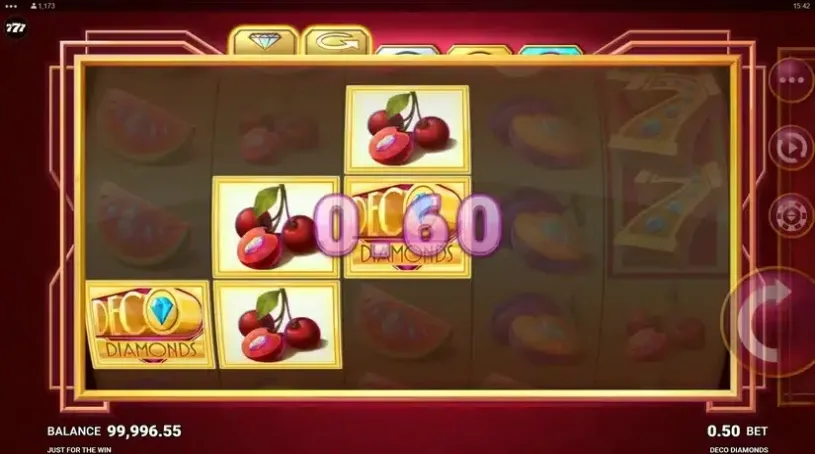 Deco Diamonds slot screenshot