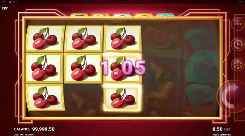 Deco Diamonds slot screenshot 2