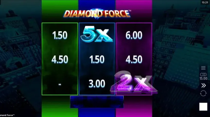 Diamond Force slot screenshot 3