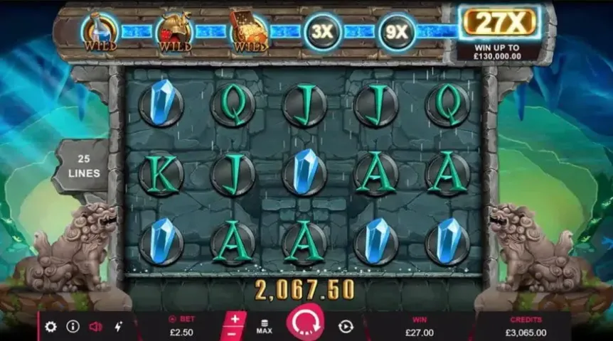 Treasures of Lion City slot screenshot 