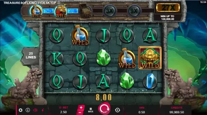 Treasures of Lion City slot screenshot 3