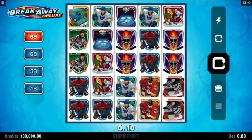 Break Away Deluxe slot screenshot