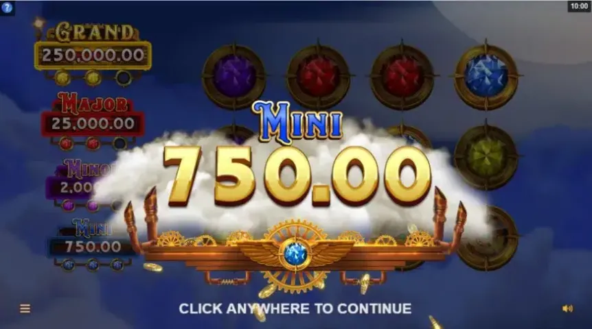 Noble Sky slot screenshot 