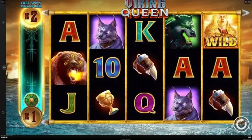 Viking Queen slot screenshot 