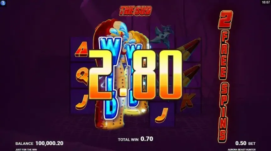 Aurora: Beast Hunter slot screenshot 