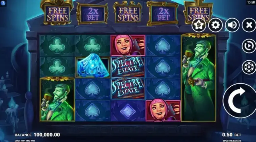 Spectre Estate slot screenshot