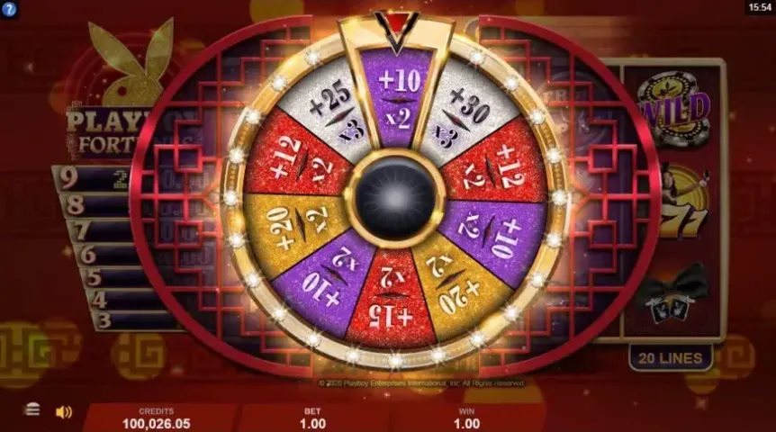 Playboy Fortunes slot screenshot 5