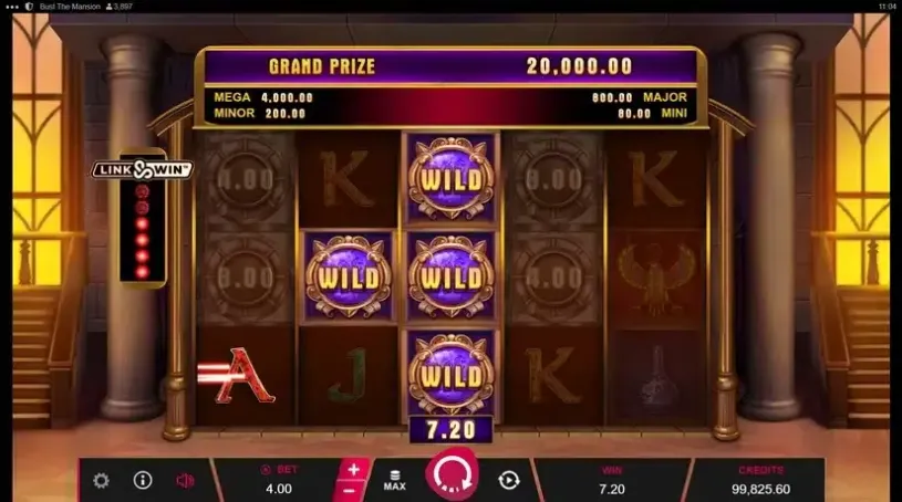 Bust the Mansion slot screenshot 