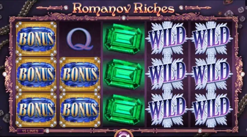 Romanov Riches slot screenshot 