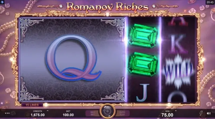 Romanov Riches slot screenshot 