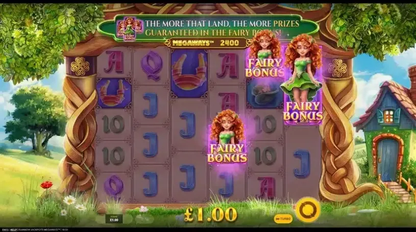Rainbow Jackpots Megaways slot screenshot 3