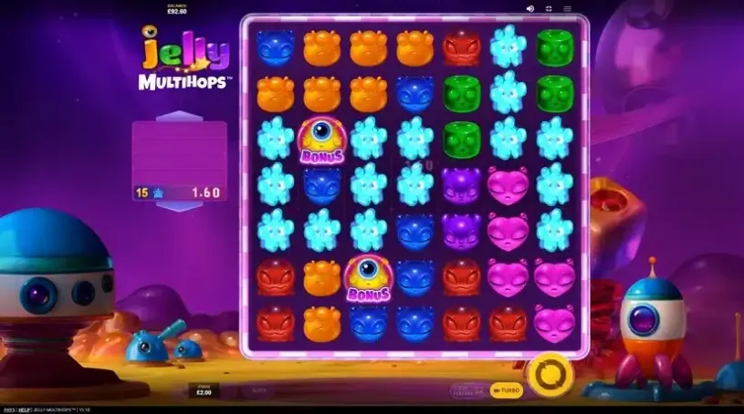 Jelly Multihops slot screenshot 3
