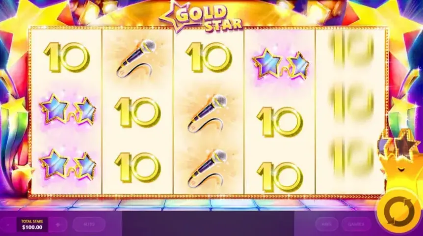 Gold Star slot screenshot 