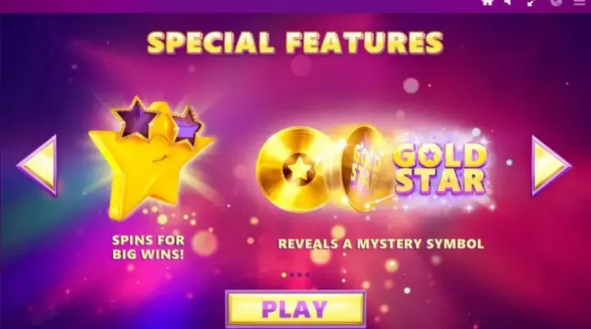 Gold Star slot screenshot 