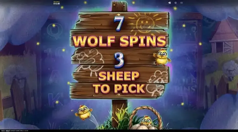 Sheep Gone Wild slot screenshot 5