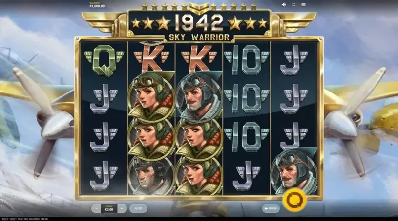 1942: Sky Warrior slot screenshot 