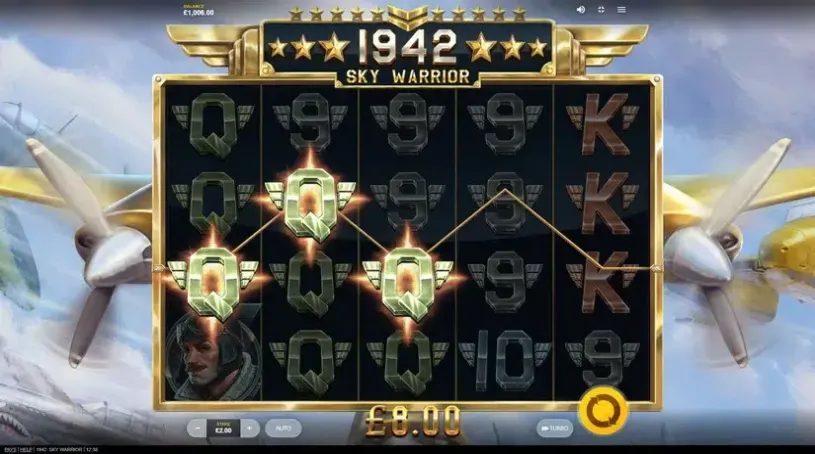 1942: Sky Warrior slot screenshot 2