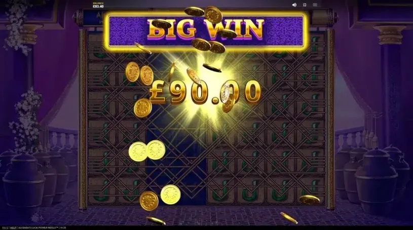 Ali Baba’s Luck Power Reels slot screenshot 