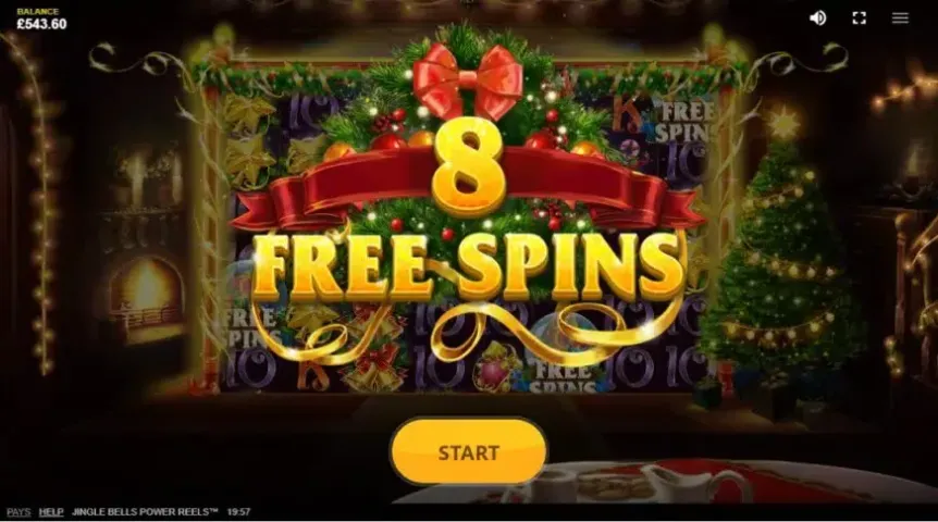 Jingle Bells Power Reels slot screenshot 3