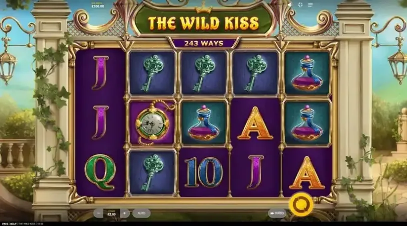 The Wild Kiss slot screenshot