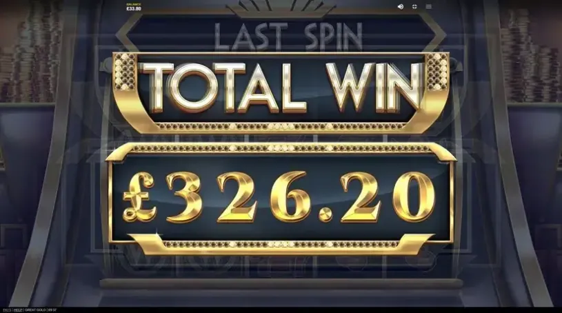 Great Gold slot screenshot 