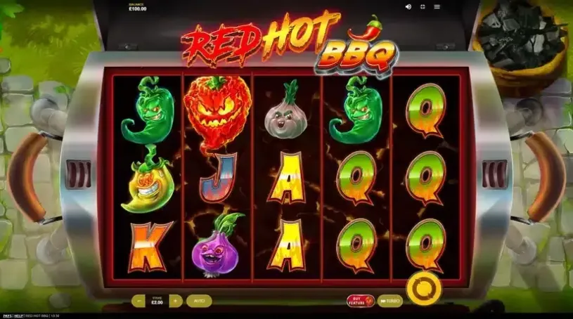 Red Hot BBQ slot screenshot 