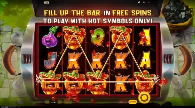 Red Hot BBQ slot screenshot 