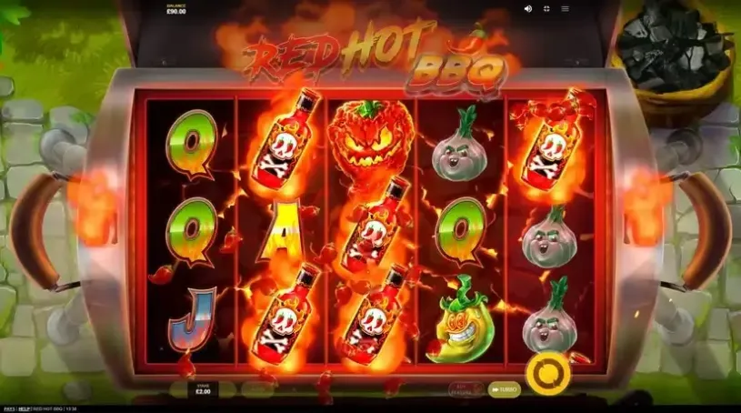 Red Hot BBQ slot screenshot 2