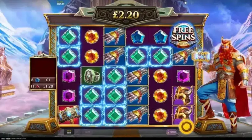 Thor’s Rage slot screenshot 