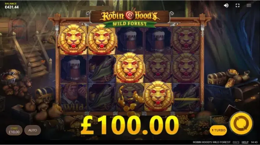 Robin Hood’s Wild Forest slot screenshot 4