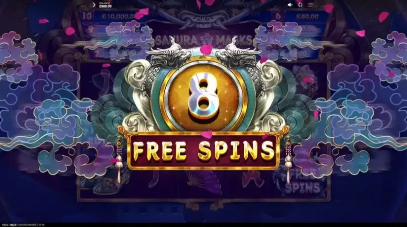 Sakura Masks slot screenshot 3