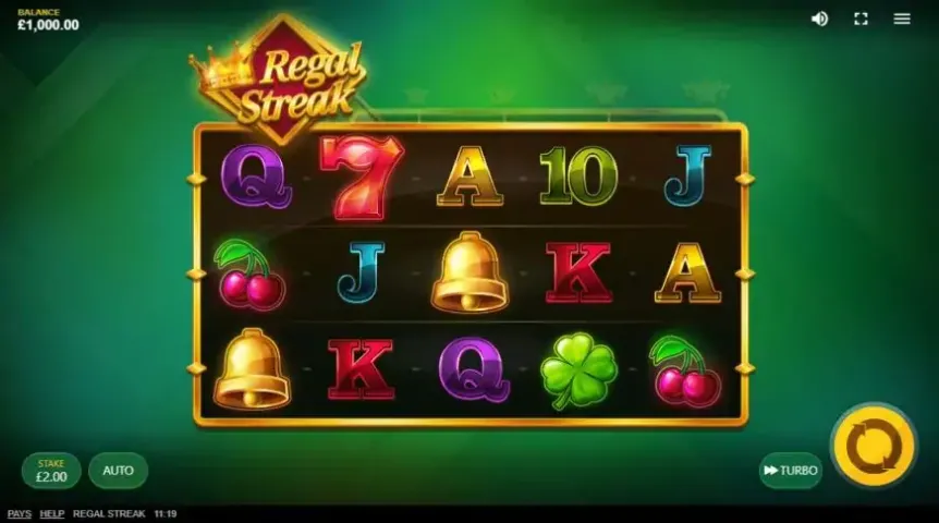 Regal Streak slot screenshot 