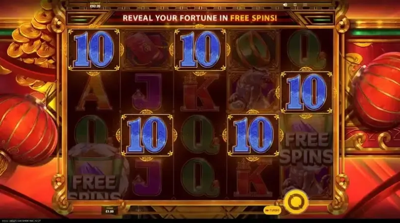 Cai Shen 168 slot screenshot 4