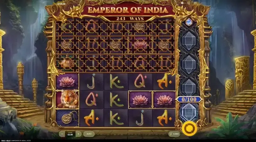 Emperor of India slot screenshot 