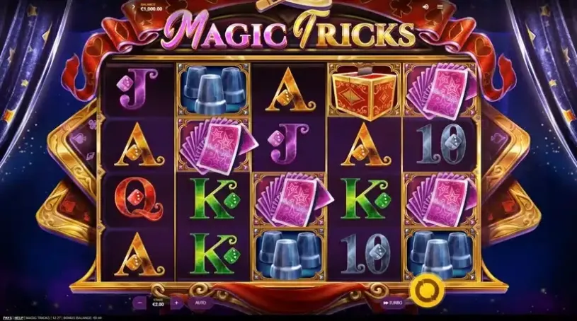 Magic Tricks slot screenshot 
