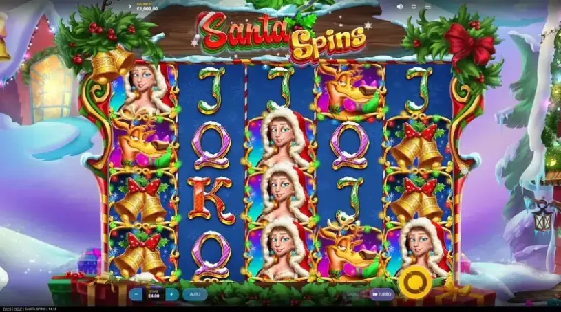 Santa Spins slot screenshot 1