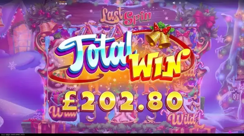 Santa Spins slot screenshot 9