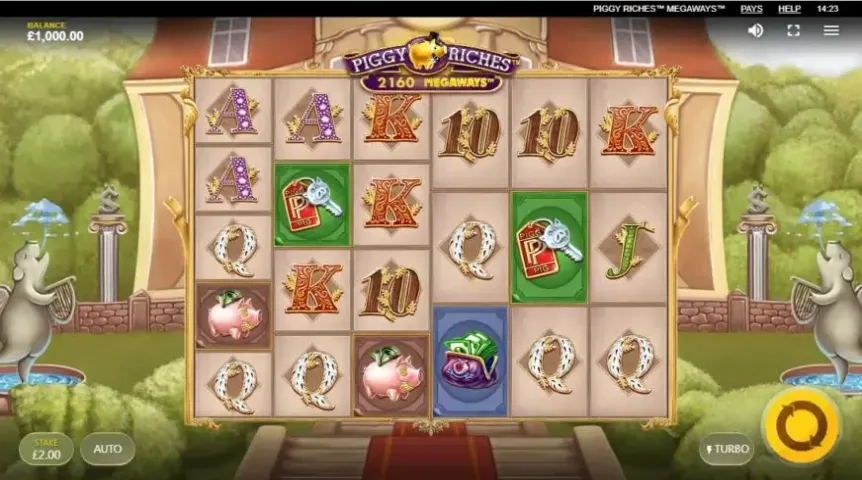 Piggy Riches Megaways slot screenshot 