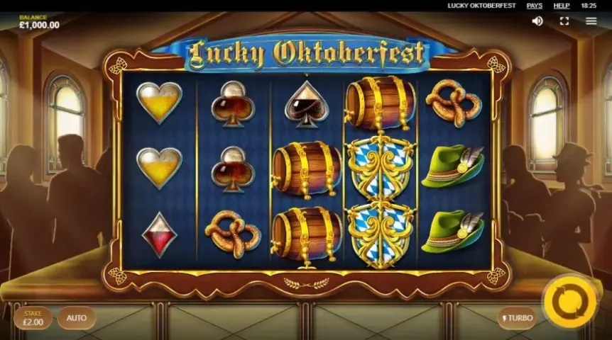 Lucky Oktoberfest slot screenshot 