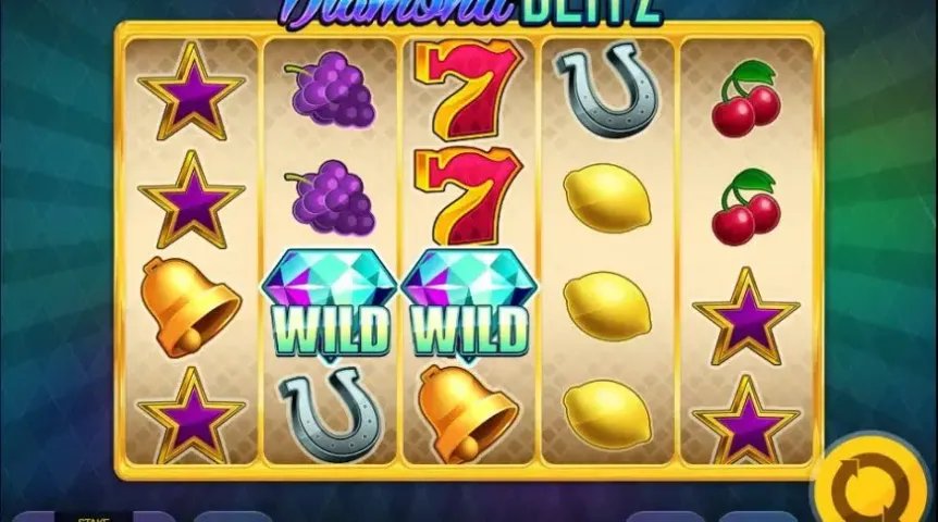 Diamond Blitz slot screenshot 3