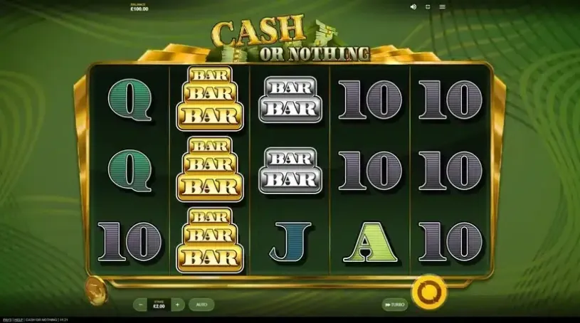 Cash Or Nothing slot screenshot 1