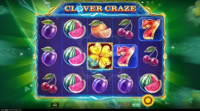 Clover Craze slot screenshot 3