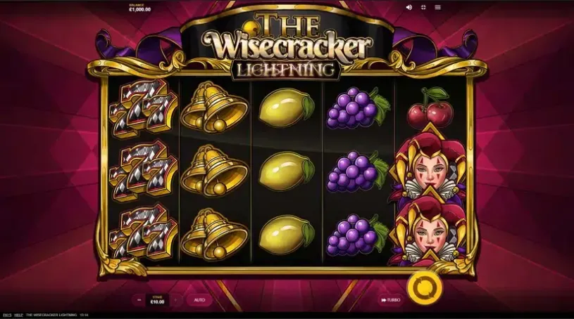 The Wisecracker Lightning slot screenshot 1