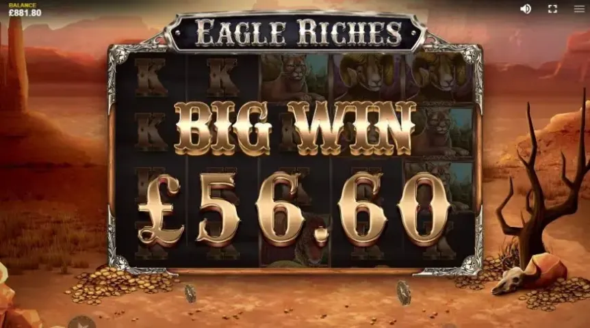 Eagle Riches slot screenshot 3
