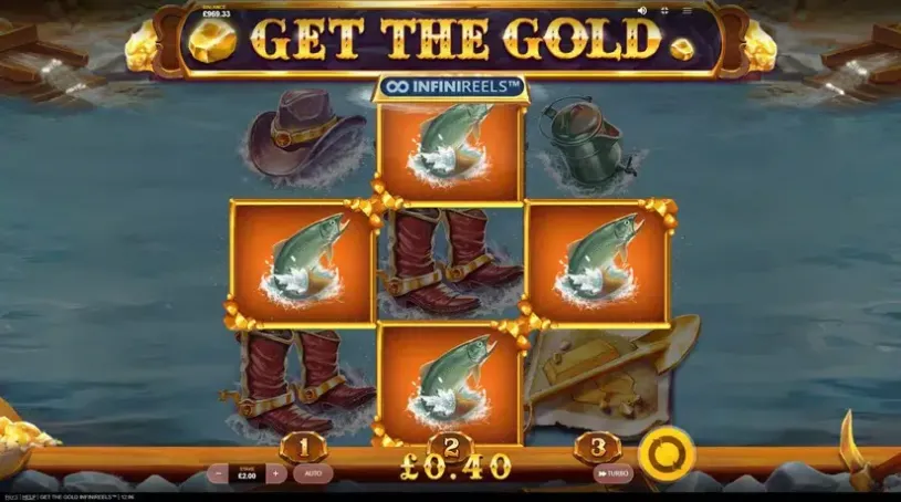 Get The Gold Infinireels slot screenshot 3