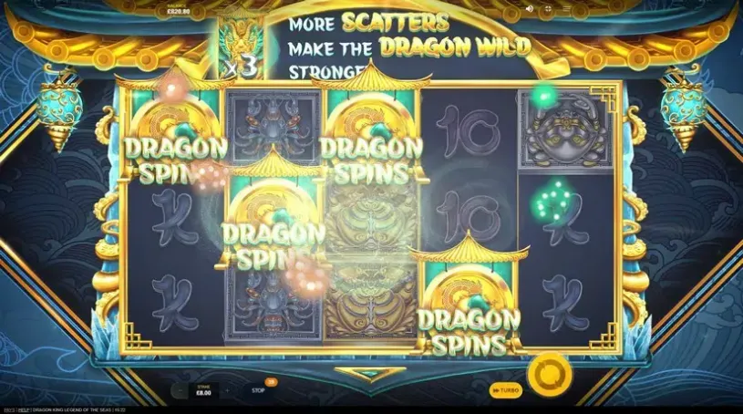 Dragon King Legend Of The Seas slot screenshot 4