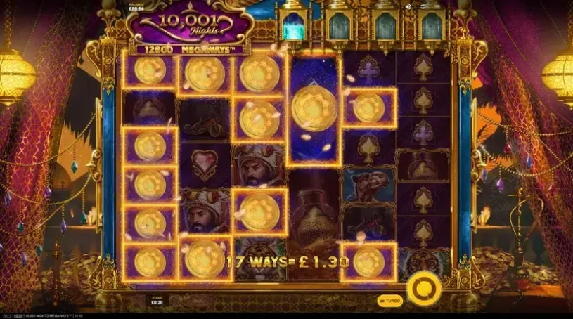 10 001 Nights MegaWays slot screenshot 3